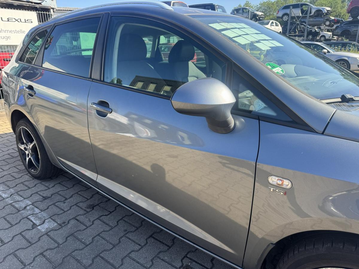Seat Ibiza ST 6J original T&uuml;r vorne rechts 5-T&uuml;rer LX7R Monsungraumetallic Rohbau Bj.2012